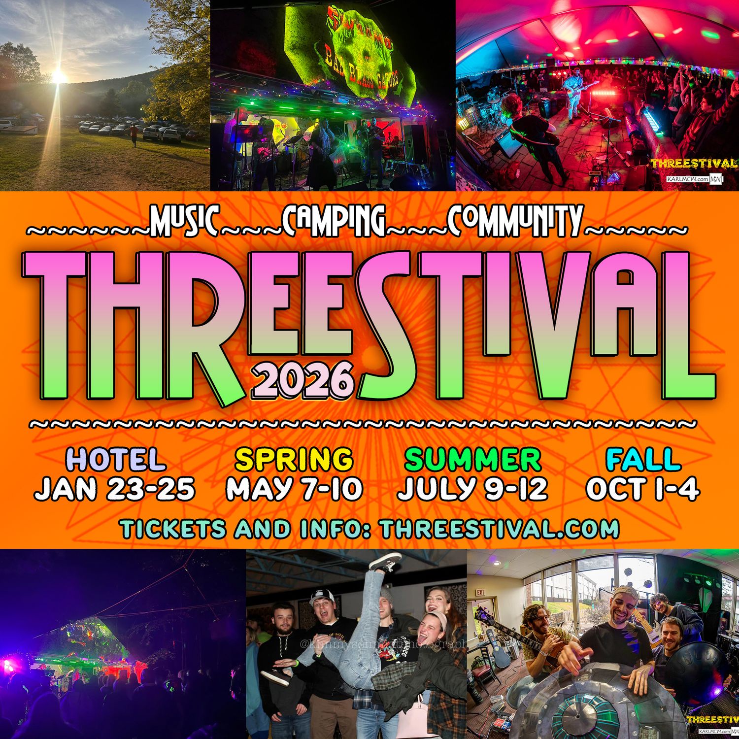 SUMMER Threestival 2026 - Presale Pass (July 9-12)