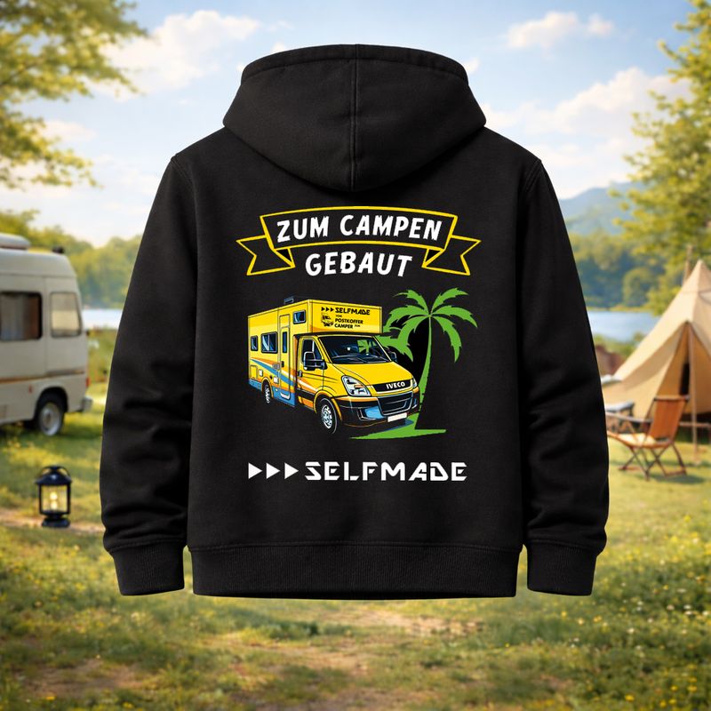 Hoodie "ZUM CAMPEN GEBAUT"