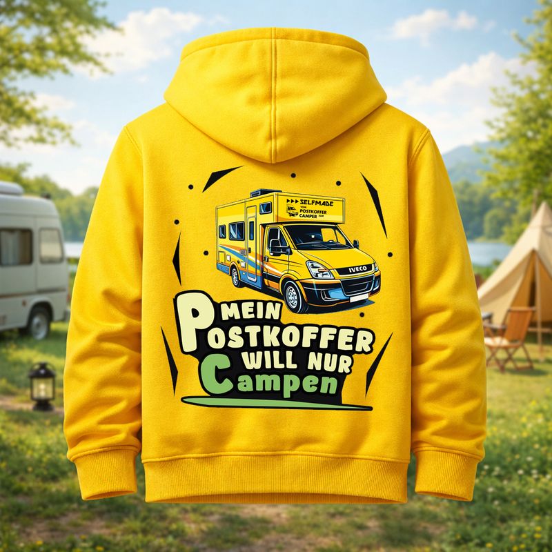 Hoodie "WILL NUR CAMPEN"