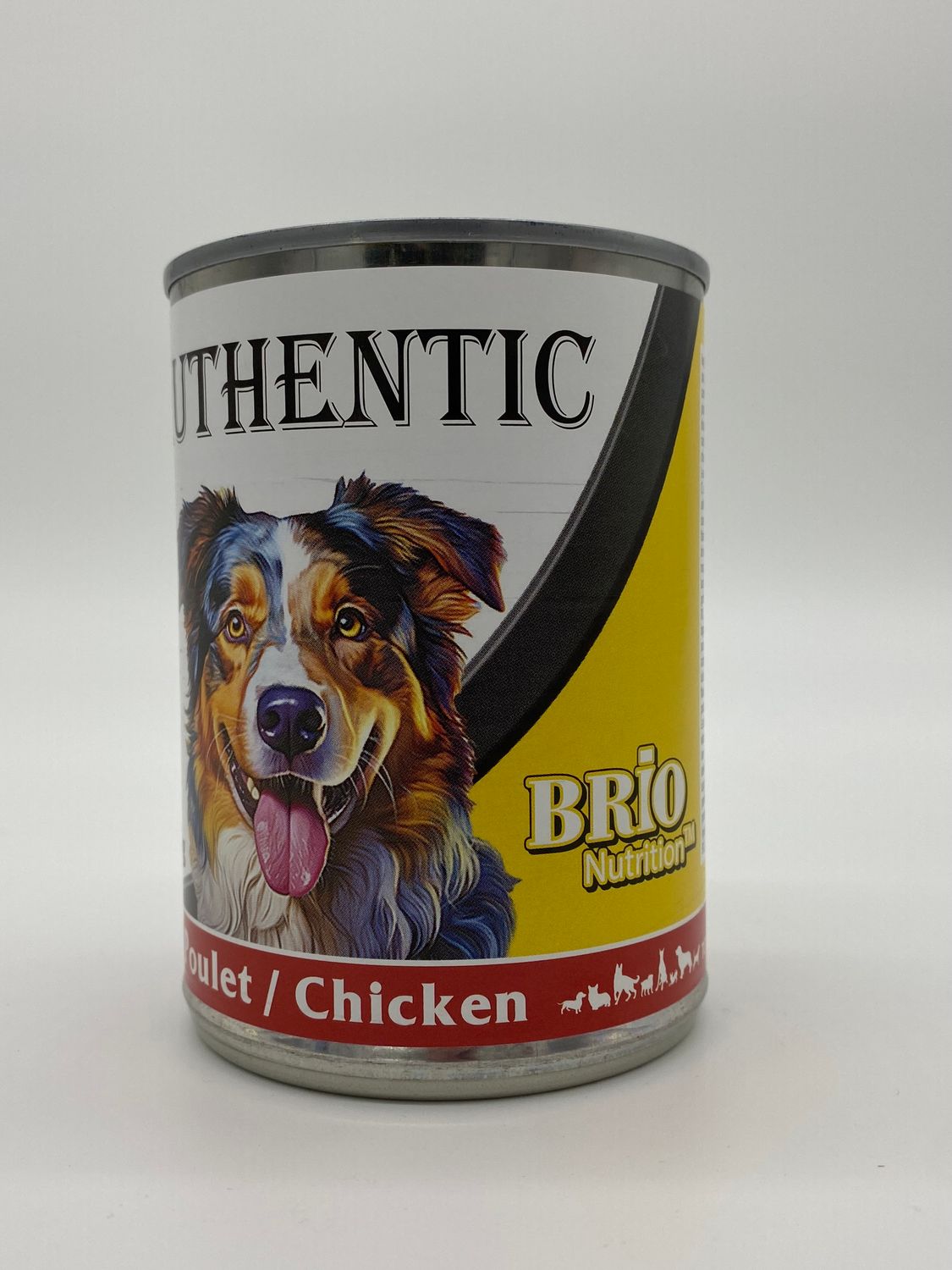 BRIO AUTHENTIC DOG CHICKEN  13 OZ