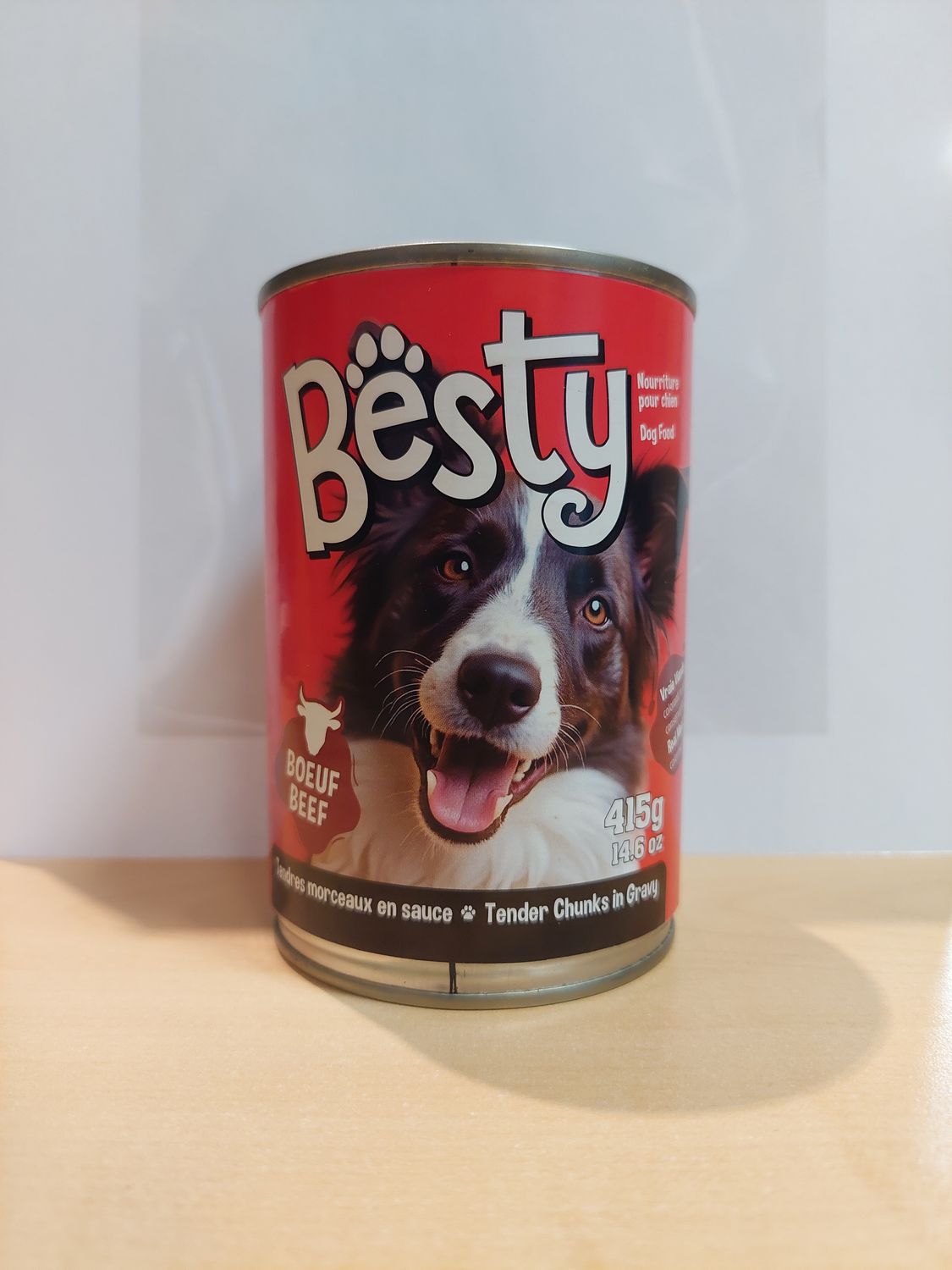 BRIO BESTY DOG BEEF  14.6 OZ