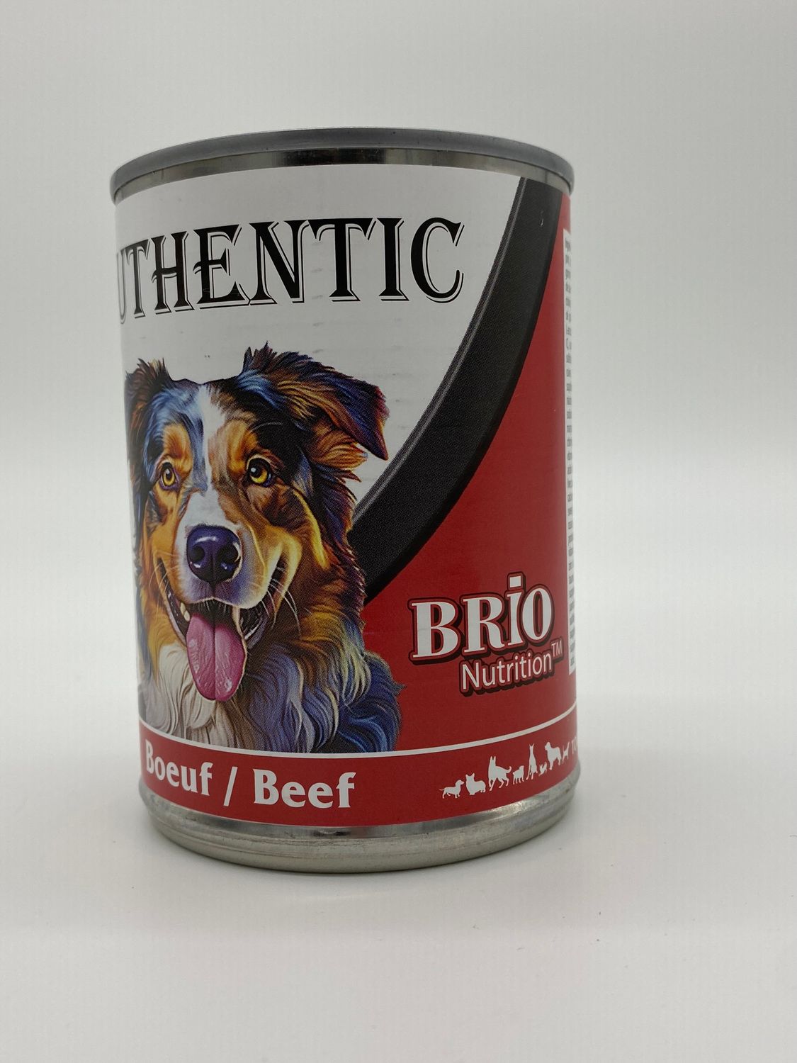 BRIO AUTHENTIC DOG BEEF 13 OZ