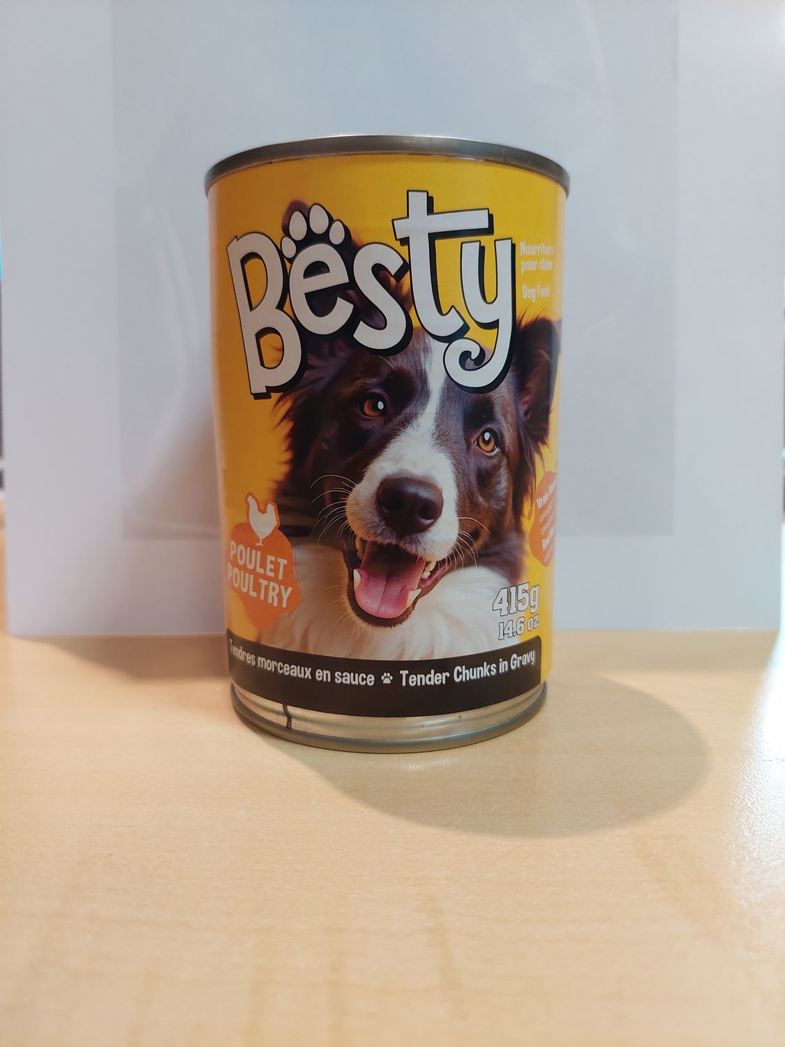 BRIO BESTY DOG CHICKEN 14.6 OZ