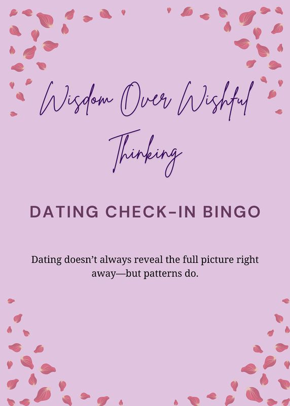 Wisdom Over Wishful Thinking BINGO Card