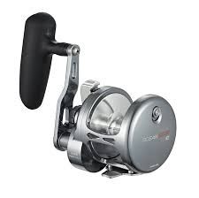 Maxel Ocean Max Single Speed Lever Drag Jigging Reels, Color: Gunsmoke/Silver, Size: 5