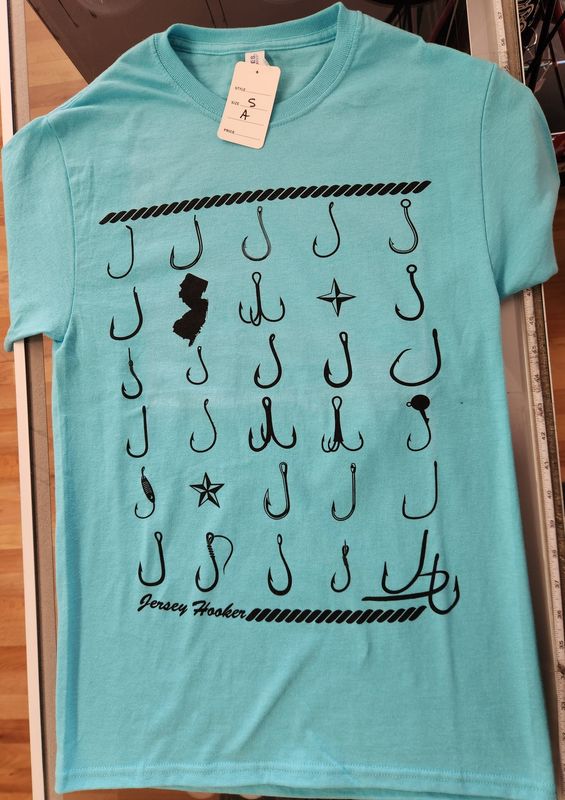 Jersey Hooker Hooks and New Jersey T-Shirts