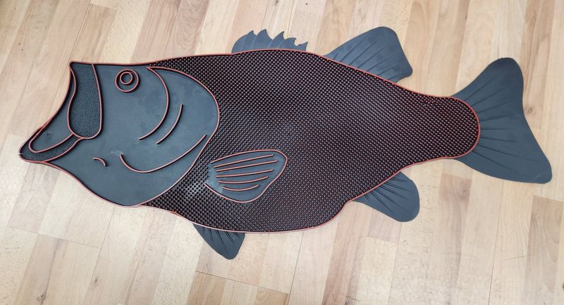 Largemouth Bass Door Mat