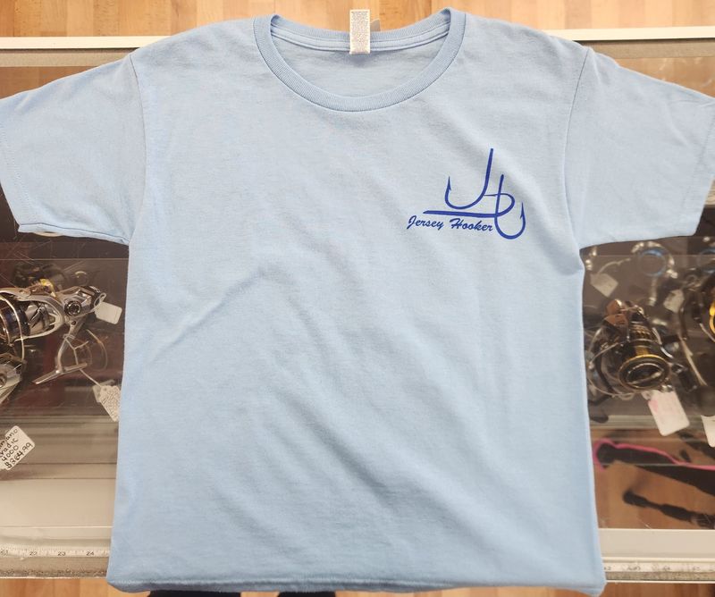 Jersey Hooker Youth Viking Boat and Manasquan Inlet T -Shirt