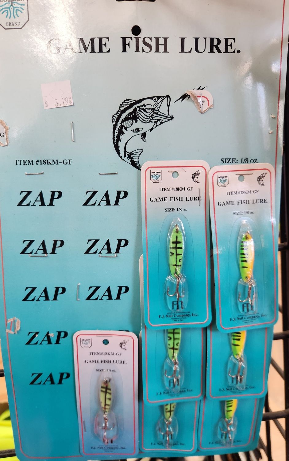 Dolphin Snapper Zapper 1/4oz Baitfish Pattern