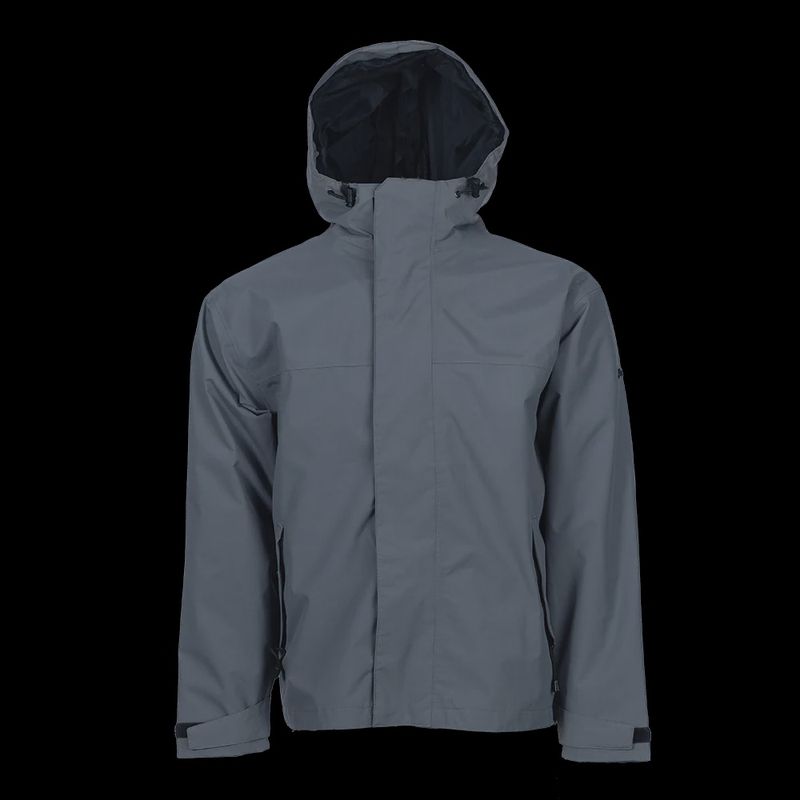Bimini Bay Boca Grande Men's Small Rain Jacket Gray (Closeout)