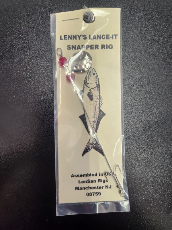 Lenny's Lance It Snapper rig
