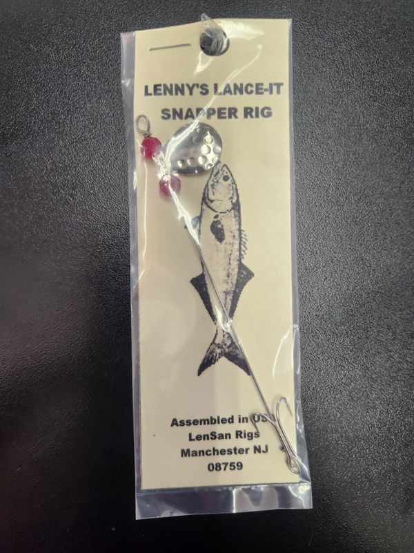 Lenny's Lance It Snapper rig