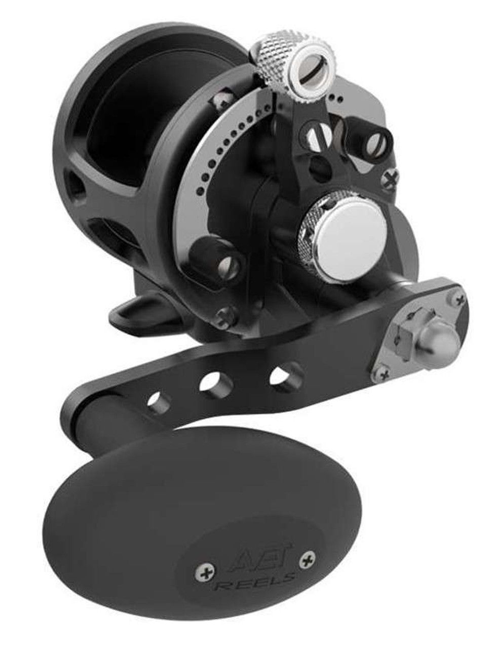 Avet SX G2 Lever Drag Casting Reels, SX G2 5.3 Single Speed: Black ( No Guide Plate)