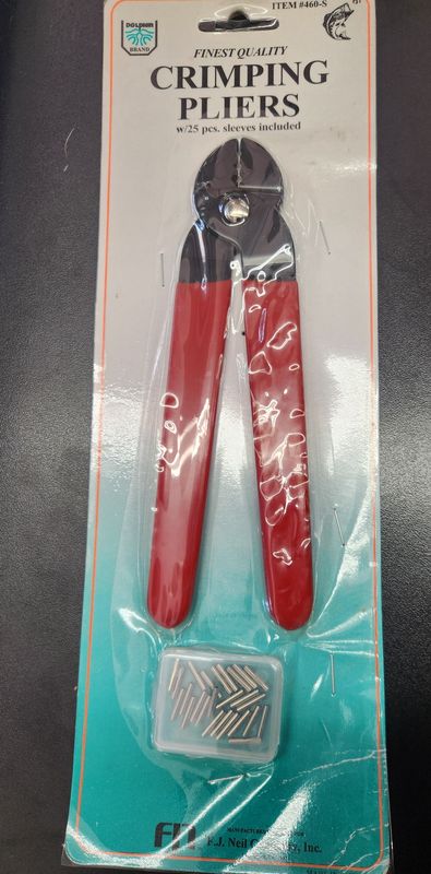 Dolphin Crimping Pliers with 25PK of Sleeves