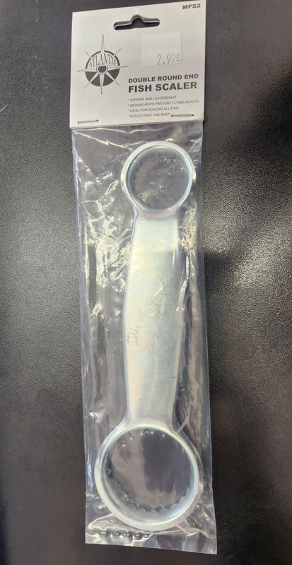 Atlantis Double Round End Fish Scaler