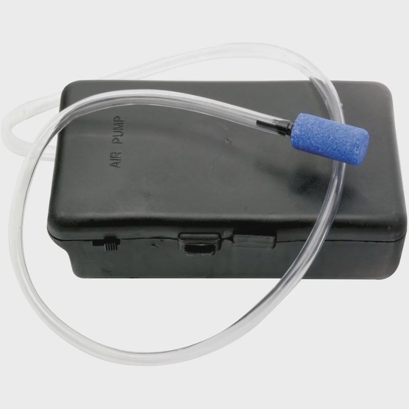 Eagle Claw Piston Aerator Pump with Tube and Stone