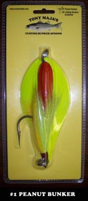 Tony Maja Bunker Spoons #3 Bunker/Herring, Color: Chartreuse