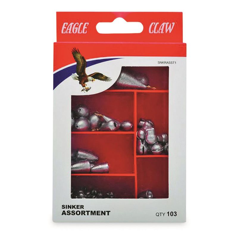 Eagle Claw Assorted Sinker Kit 103PK
