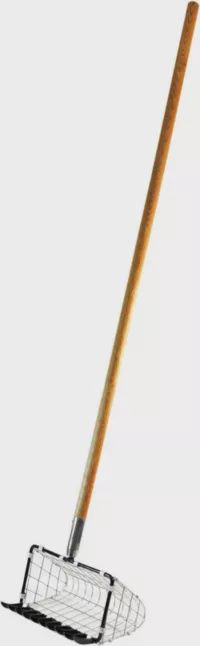 Dolphin Import Basket Clam Rake with Wood Handle