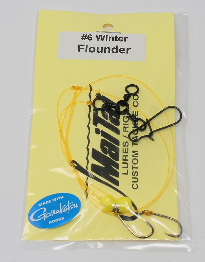 Mai Tai Winter Flounder Rigs, Style: #8 Chestertown Hooks