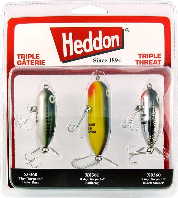 Heddon PK3HD2 Triple Threat Lure 3Pk