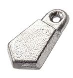 Pre-packaged Flat Bank Sinkers under 1oz, Size: 1/2oz 10pk