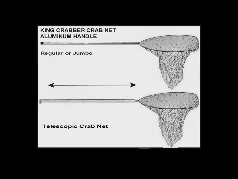 Tackle Factory King Crabber Aluminum Handle Crab Nets