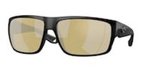 Costa Del Mar Sunglasses- FLY LINE, Frame Color: MATTE BLACK, Lense: SUNRISE  SILVER MIRROR  580G