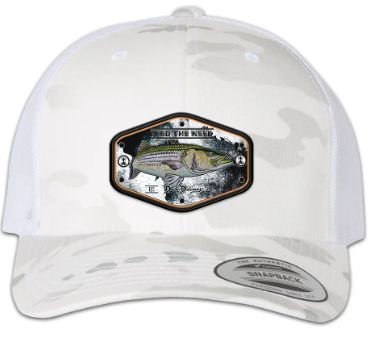 David Dunleavy BS Skull Kraken Snap Back Multicam Alpine White Hat
