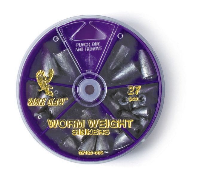 Eagle Claw Worm Weight Assortment