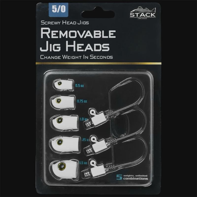 Stack Tackle Screwy Head Jigs