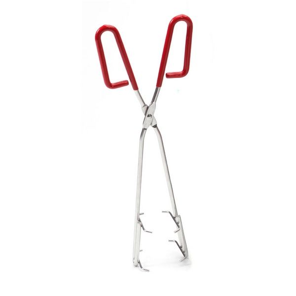 Dolphin Stainless Steel Vinyl Coated Handle Crab Tongs
