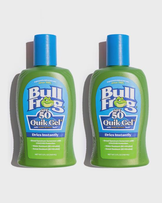 Bull Frog SPF 50 Quik Gel Sunscreen