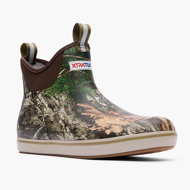 Xtratuf Men's Mossy Oak Country DNA 6" Ankle Deck Boot