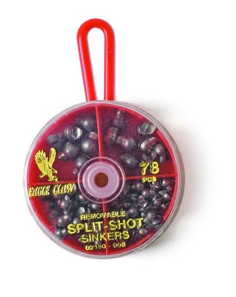 Eagle Claw Removable Split Shots Dial Assortment