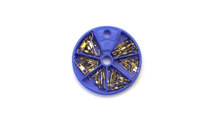Eagle Claw Barrel Swivel with Safety Snap Assortment