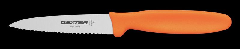 Dexter S105SC SANI-SAFE® 3½” Scalloped Paring Knife