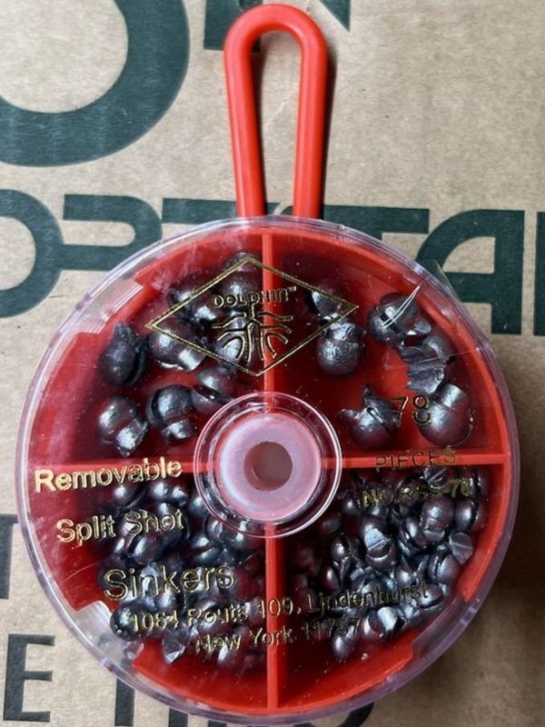 FJ Neil 78ct Assortment Removable Split Shots