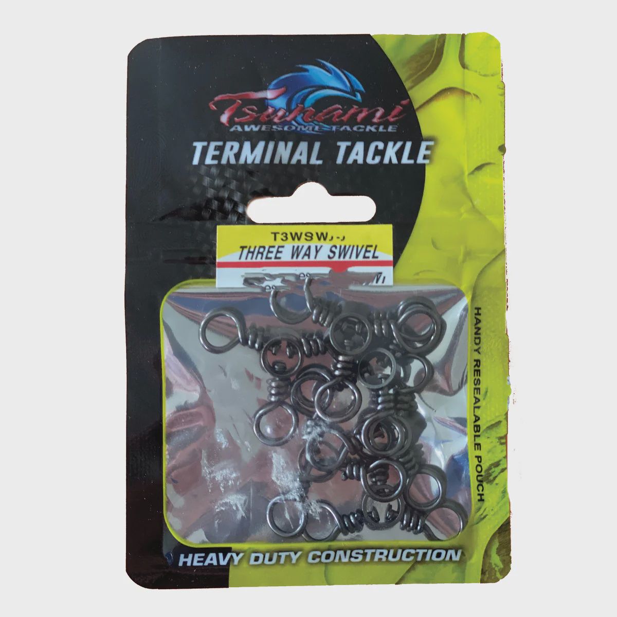 Tsunami Pro 3-Way Swivels, Size: Size 8 / 30lb / 50pk