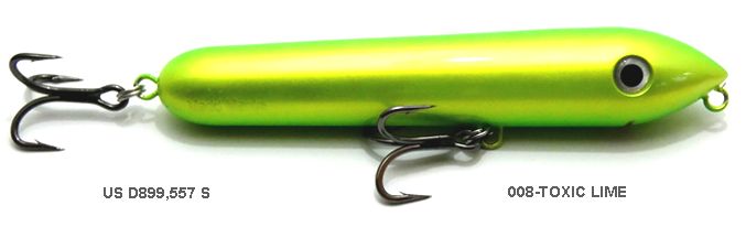 Madd Mantis Plank Lure in 3oz, Color: Toxic Lime