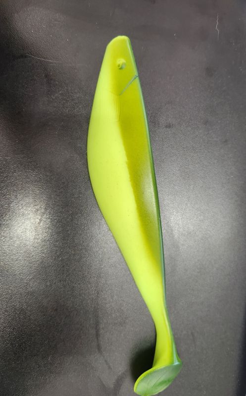 Action Plastics 6" Loose Shad Bodies