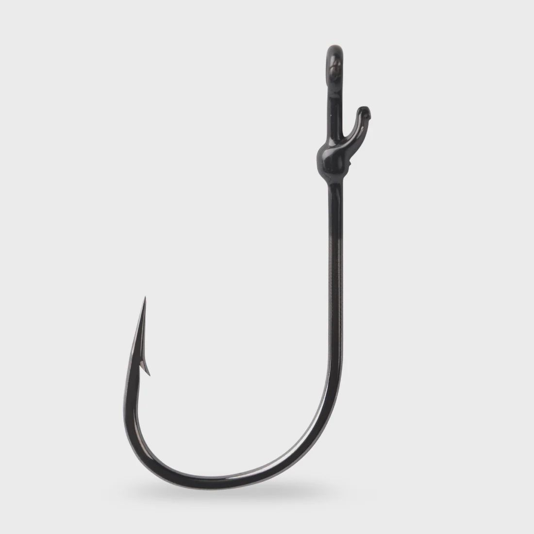 Mustad Grip-Pin Max Flippin’ &amp; Worm Hook - 2X Strong, Size: 3/0