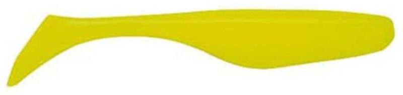 Bass Assassin Sea Shad, Color: Limetreuse, Size: 4"