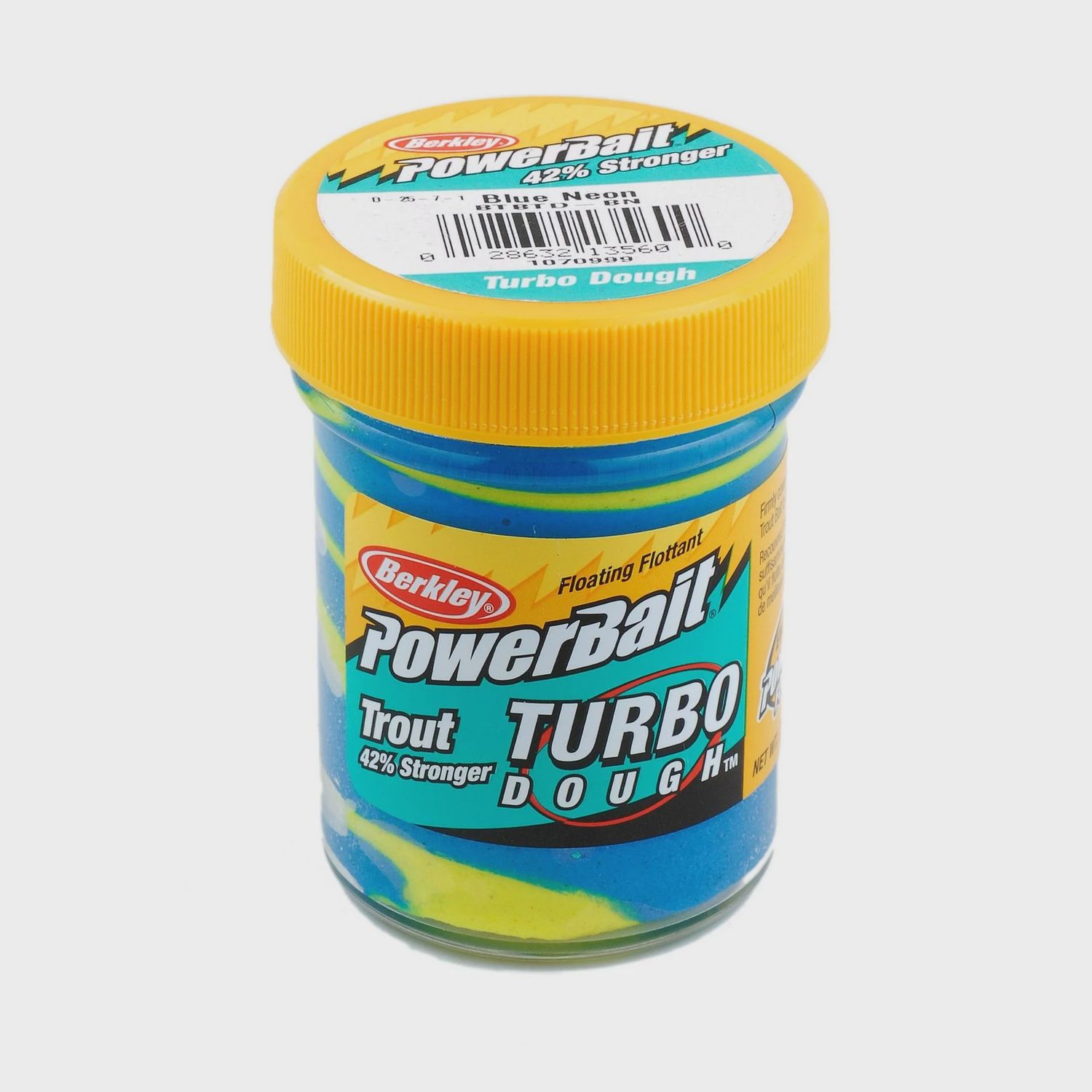 Powerbait Turbo Dough, Color: Blue Neon