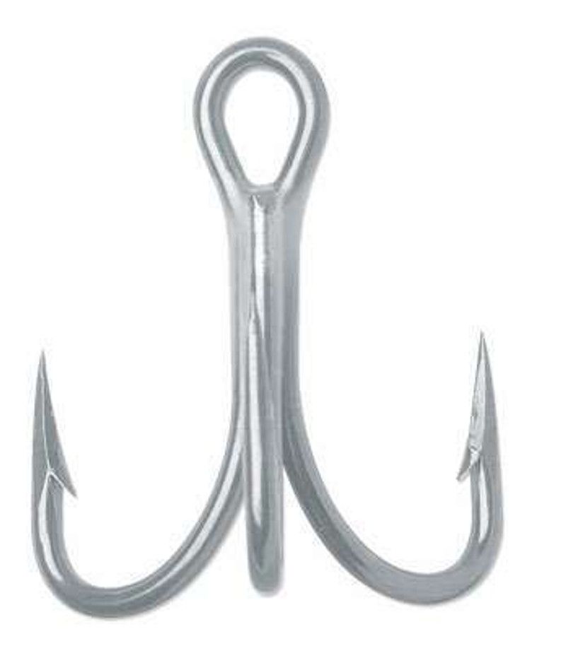 VMC O'Shaughnessy Treble Hooks Permasteel, Quantity: Small Pack, Size: #8
