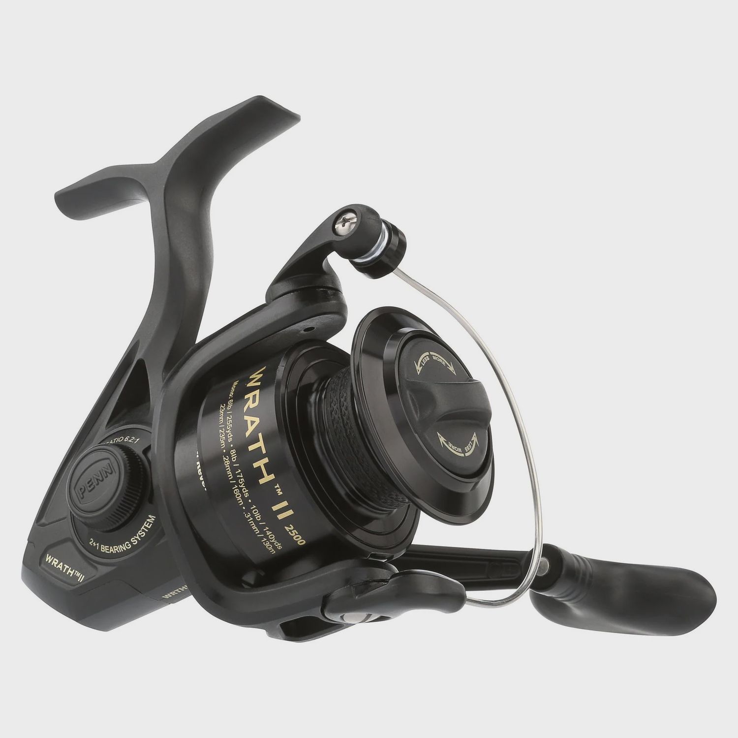 Penn Wrath II Spinning Reels, Size: 2500