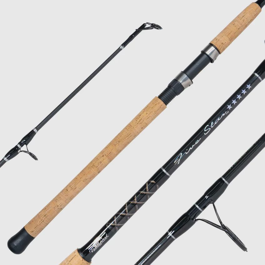 Tsunami Five Star Spinning Rods, Model: 5'6" / Medium Heavy / 1/4oz-11/2oz / 10-20lb / 1pc