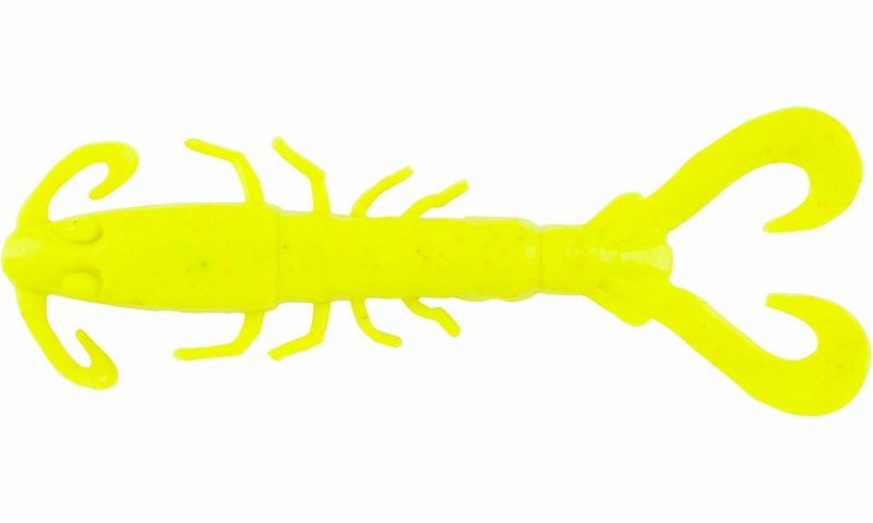 Berkley Gulp! 3" Mantis Shrimp 6PK, Colour: Chartreuse