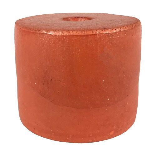 PVC CAN FLOATS MARKER BUOY, Color: RED/BROWN, Size: 4" X 3" X 3/4"
