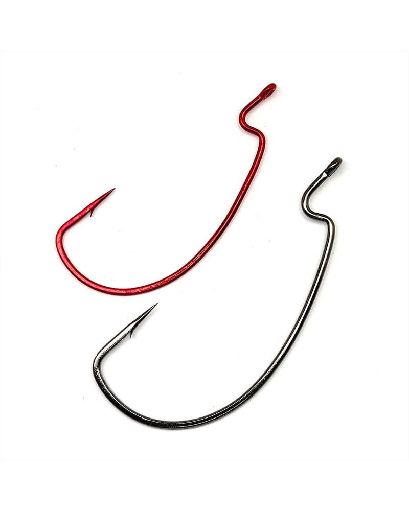 Gamakatsu Worm Extra Wide Gap Hooks, Quantity: Small Pack, Size: #2